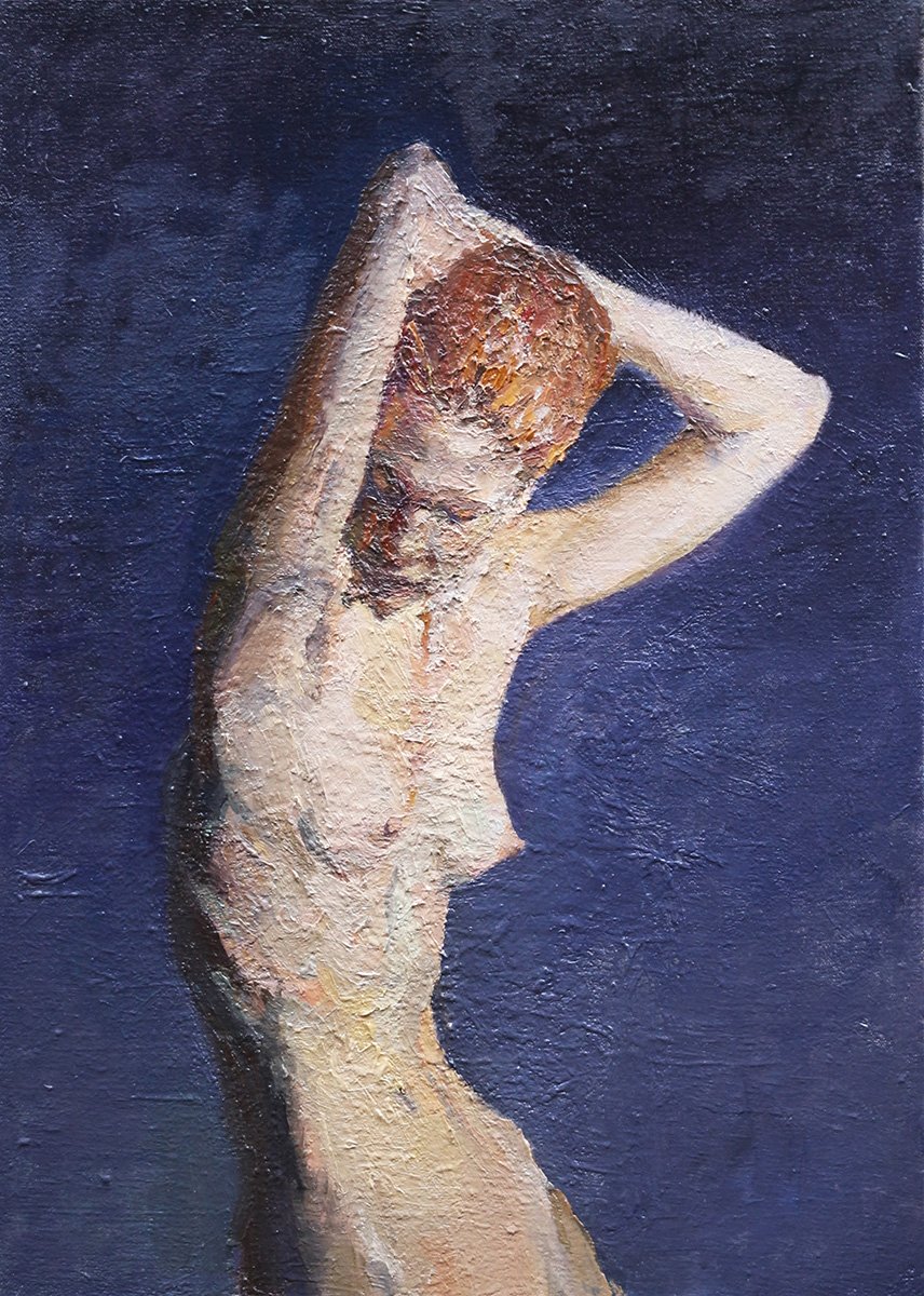 Oil on canvas Figure by Greg Siler
