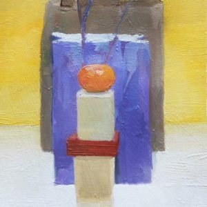 Oil on paper on board Study of a Still Life by Greg Siler